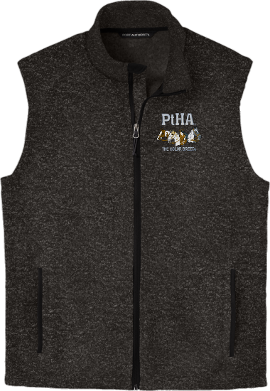 BlkHeatherVest